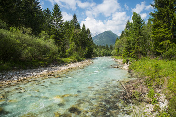 Sava Dolinka river, Slovenia