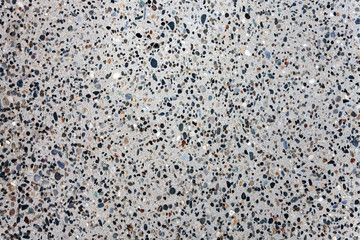 Mediterranean style stone wall