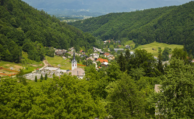 Kropa town, Slovenia