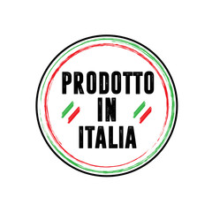 Prodotto in Italia
