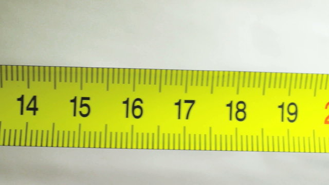Yellow tape-line