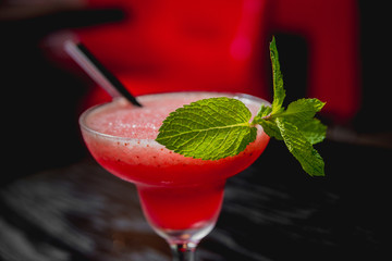 Cocktail on the table