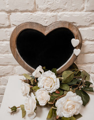 The frame as a heart