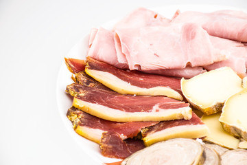 Raclette french food