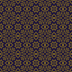 Elegant antique background image of geometry kaleidoscope pattern.
