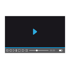 Flat video player for web and mobile apps