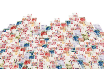 China, Macao and hong kong money bills