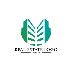 real estate vector logo template