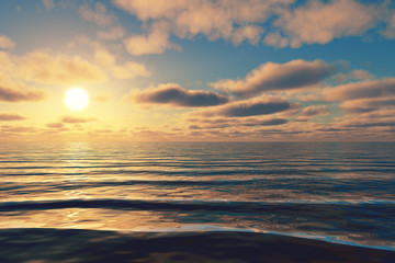 sea with waves