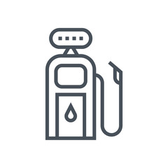 Gasoline station icon