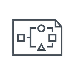 Organization, data sheet icon