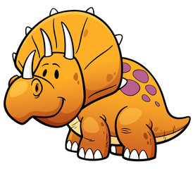 Vector illustration of Dinosaurs cartoon © sararoom