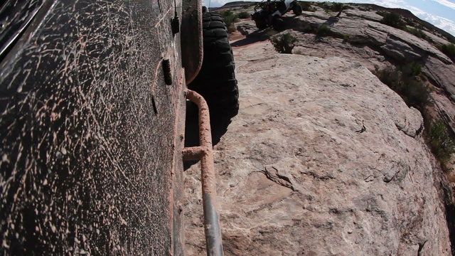 Side View of Jeep