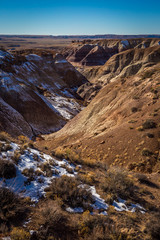 Little painted desert landscapes.