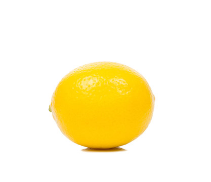 Bright yellow juicy lemons.