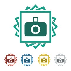 photography logo icon Vector