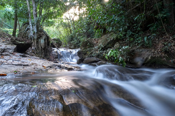 creek flowing over the rocks