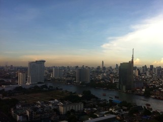 Fototapeta na wymiar Bangkok from above