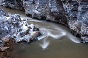 creek flowing over the rocks