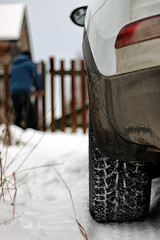 car village snow