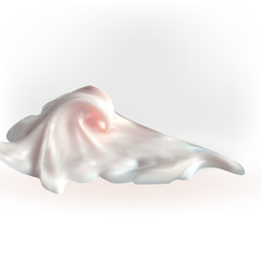 cream cake or ice cream vector