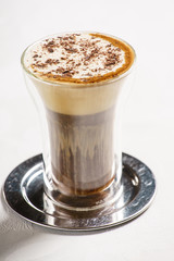 coffee with chocolate