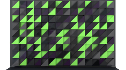 triangular digital background