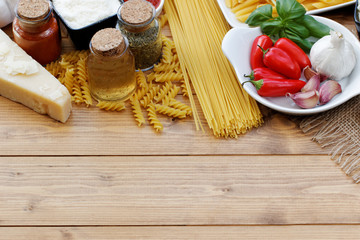 Pasta Zutaten