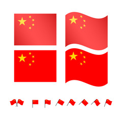 China Flags EPS10