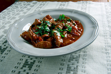 Hungarian beef stew