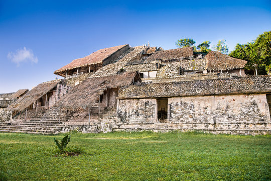 Ancient Maya city Ek Balam, Yucatan, Mexico.
