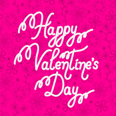 Happy Valentine's Day text