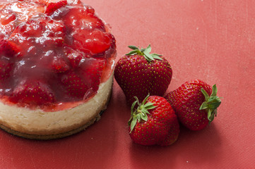 Strawberry cheesecake