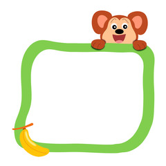 cornice con la scimmia