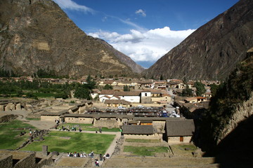 Ollantaytambo im Urubamba-Tal, Peru