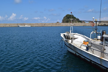 Fototapeta na wymiar 漁村の風景／山形県の庄内浜で、海に生きる漁村の風景を撮影した写真です。