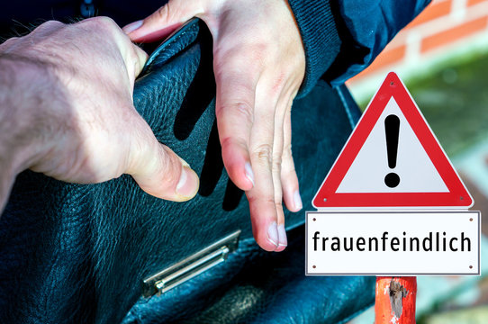 frauenfeindlich Warndreick