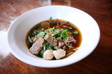 Asian rice noodle recipe.