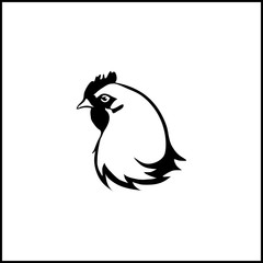 Chicken logo.Vector