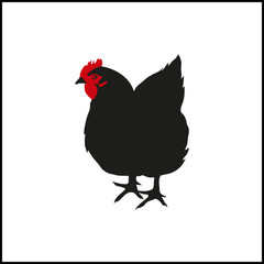 Chicken logo.Vector