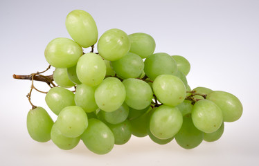 Obraz na płótnie Canvas Green Grapes Close Up