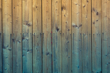 Weathered wooden fence as background