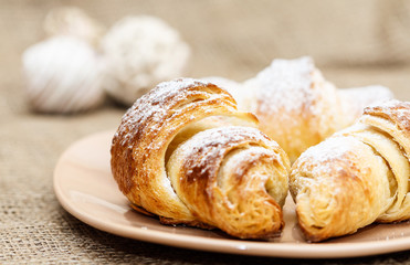 croissants baked with love