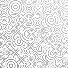 Grey abstract pattern design with rings