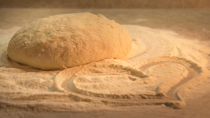 Дрожжевое тесто для приготовления хлеба