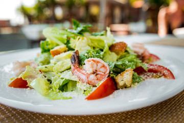Fresh seafood salad