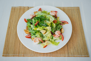 Fresh seafood salad