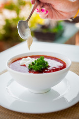 Red soup