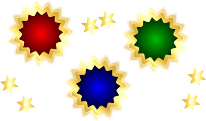 three shopping clerks or marks 