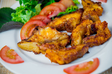 Meat with vegetables